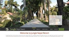 Desktop Screenshot of junglenepal.com